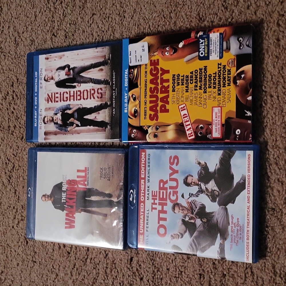 4 Blu-rays